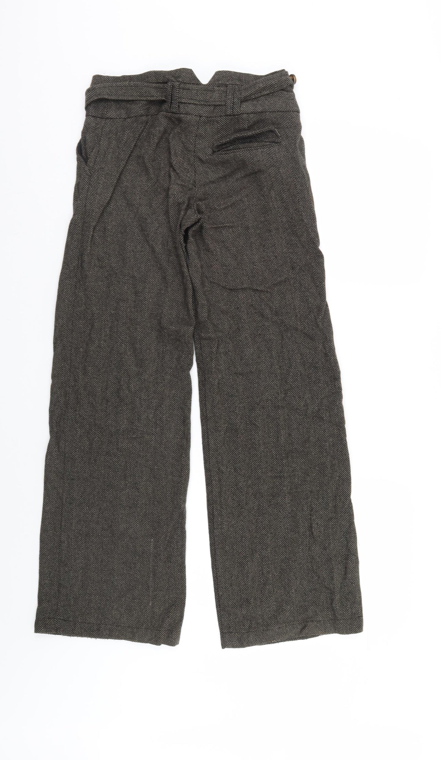 Top Shop Womens Brown   Trousers  Size 6 L30 in