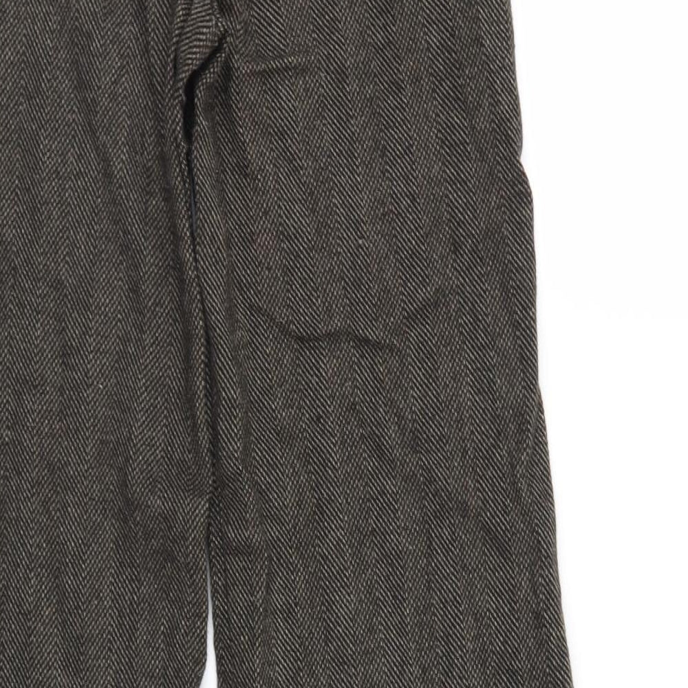 Top Shop Womens Brown   Trousers  Size 6 L30 in