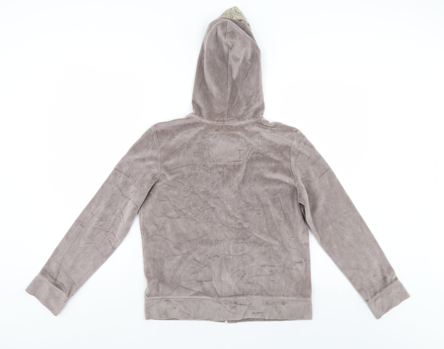 Marks and Spencer Womens Grey   Full Zip Hoodie Size 12