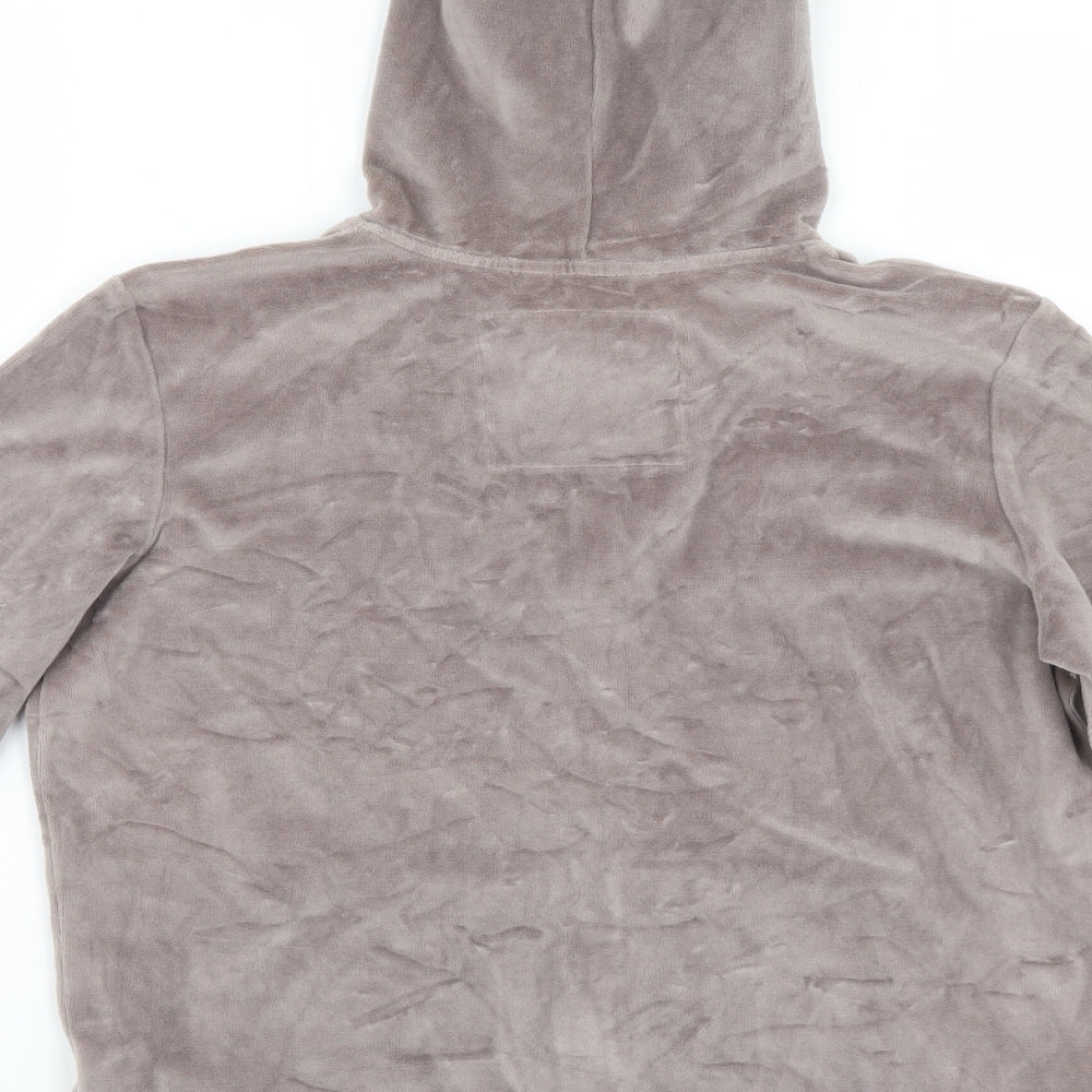 Marks and Spencer Womens Grey   Full Zip Hoodie Size 12