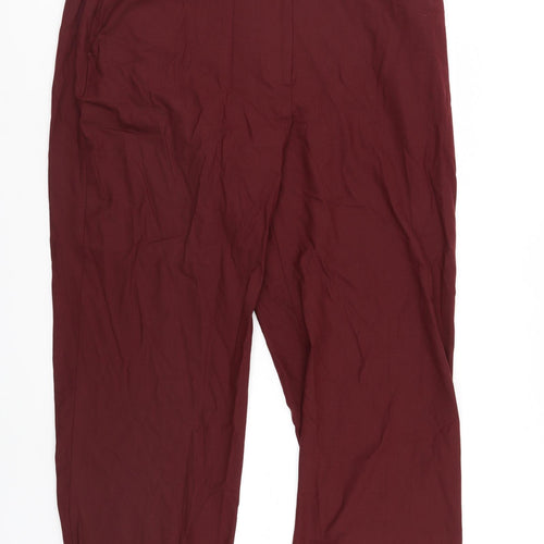 autgraph Womens Red   Trousers  Size 22 L29 in