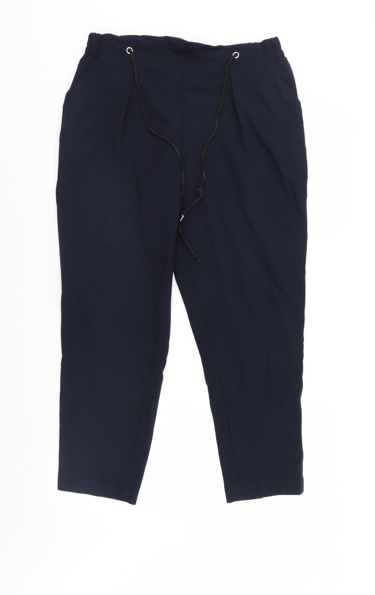 Dorothy Perkins Womens Blue   Trousers  Size 14 L26 in
