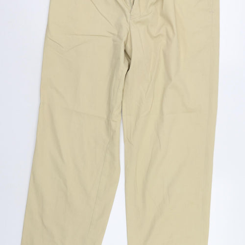 Augusta Mens Yellow   Trousers  Size 34 L30 in
