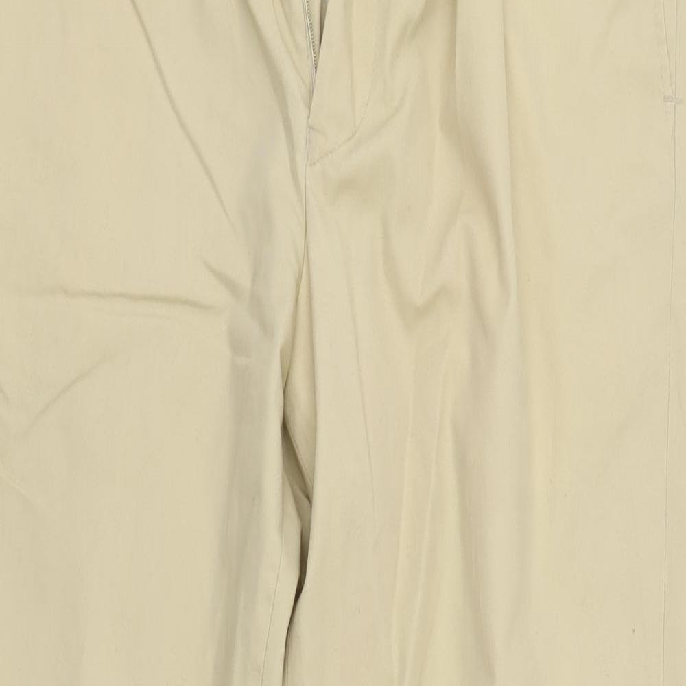 Augusta Mens Yellow   Trousers  Size 34 L30 in