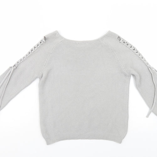 Select Womens Grey   Pullover Jumper Size 12