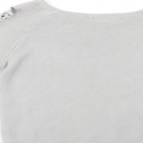 Select Womens Grey   Pullover Jumper Size 12