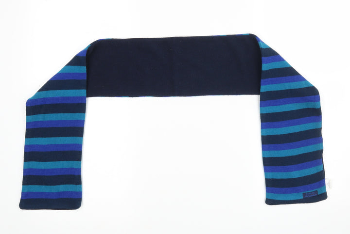 Ready for Adventure Unisex Blue Striped  Scarf
