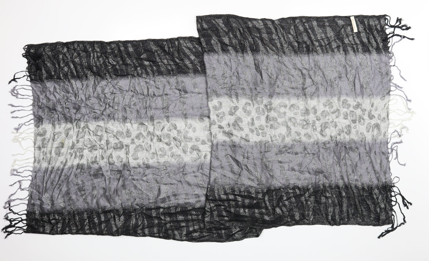 Collection Eighteen Womens Black Paisley   Scarf