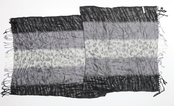 Collection Eighteen Womens Black Paisley   Scarf