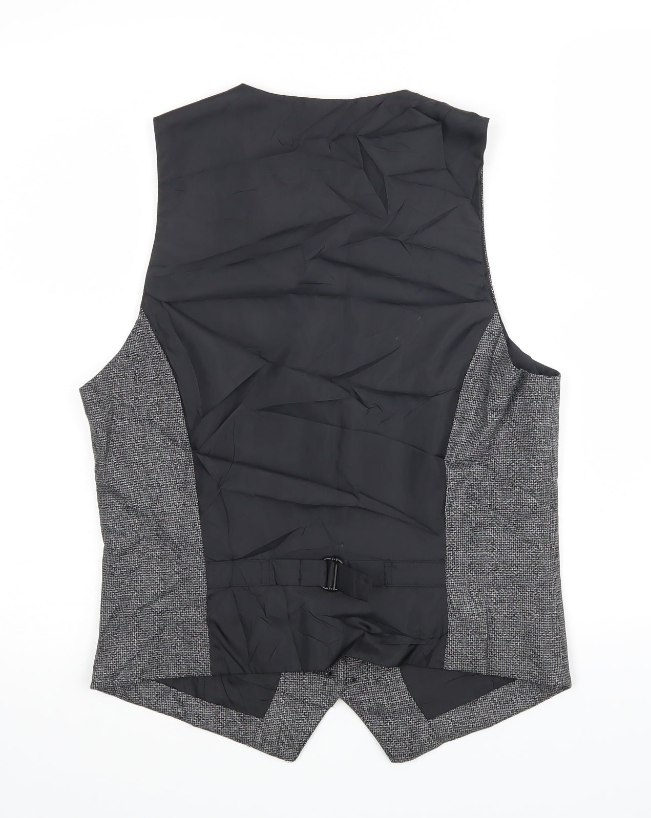 H&M Mens Grey   Jacket Suit Waistcoat Size 36