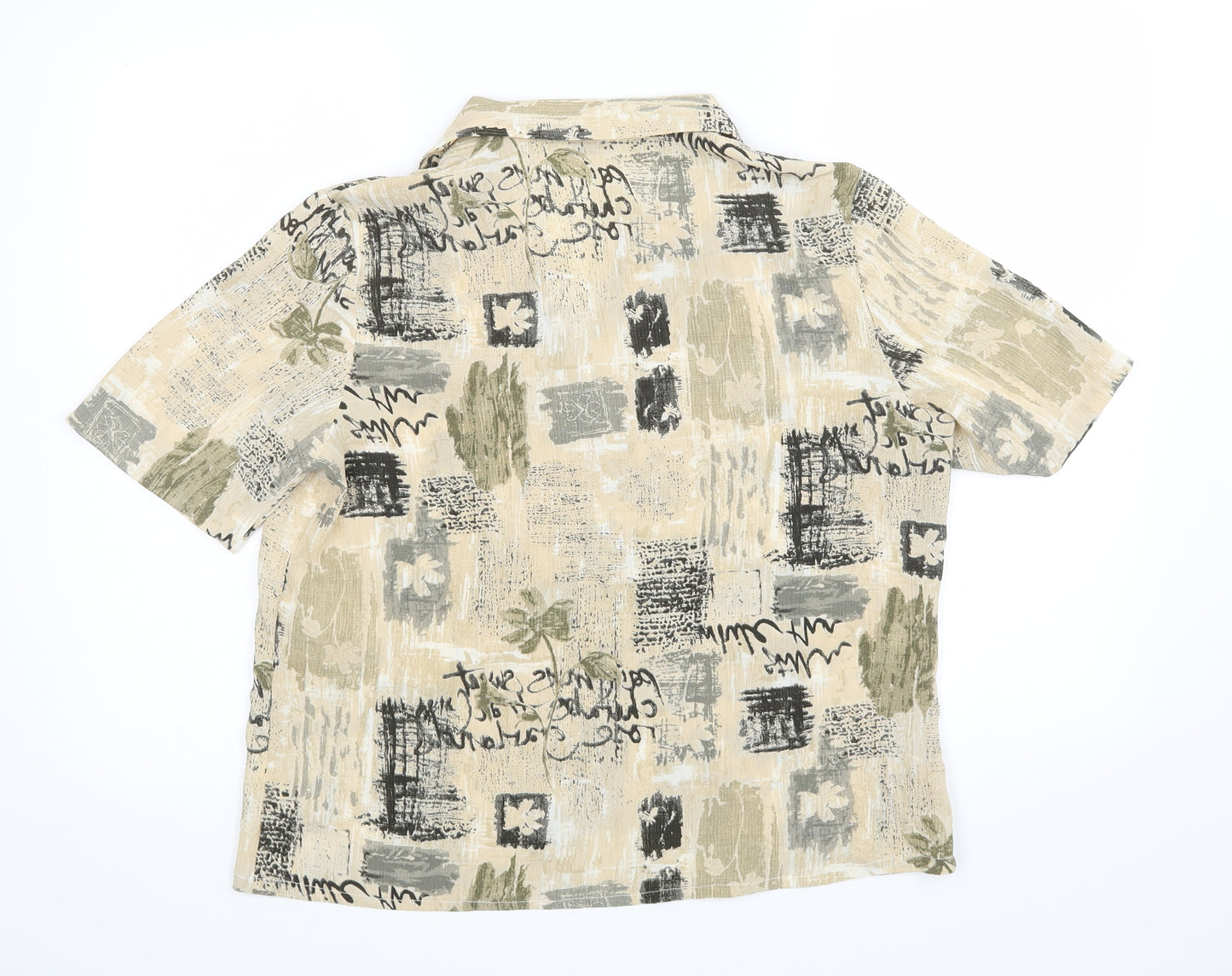 Berketex Womens Beige   Basic Blouse Size 14