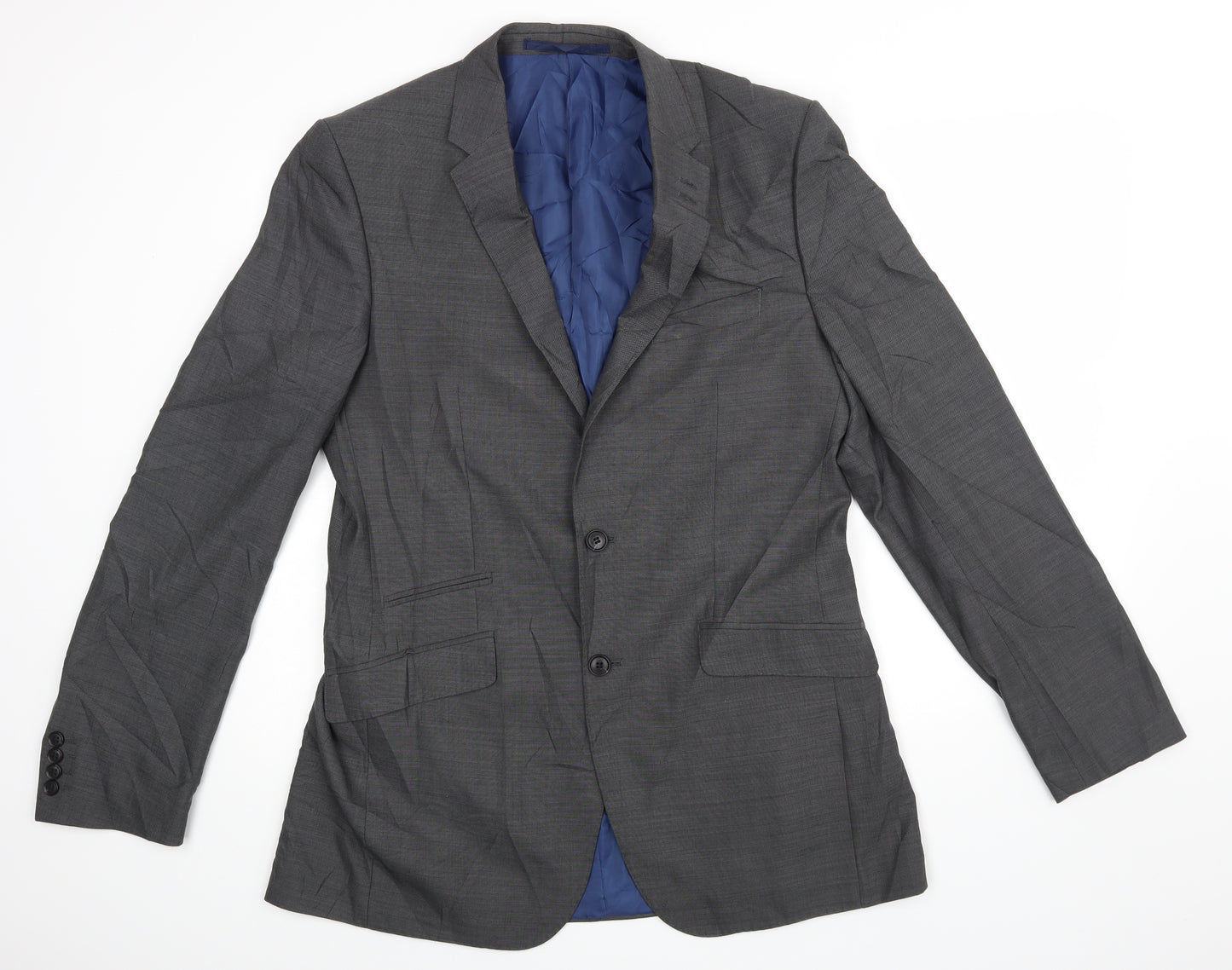 M&S Mens Grey   Jacket Blazer Size 40