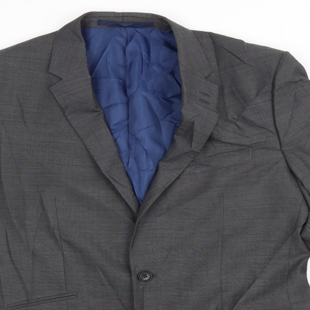 M&S Mens Grey   Jacket Blazer Size 40