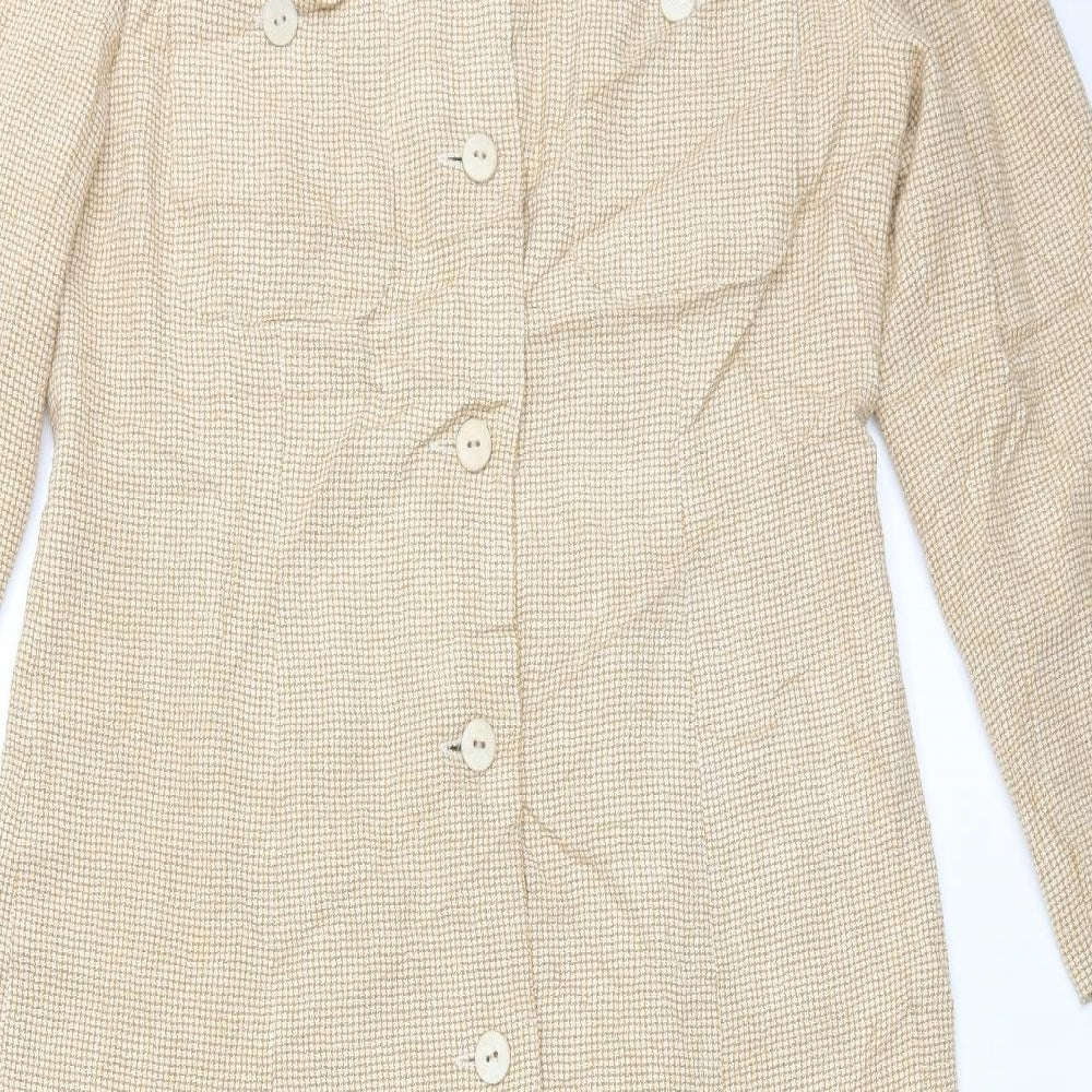 Secendo Womens Beige   Shorts Suit Suit Skirt Size 18