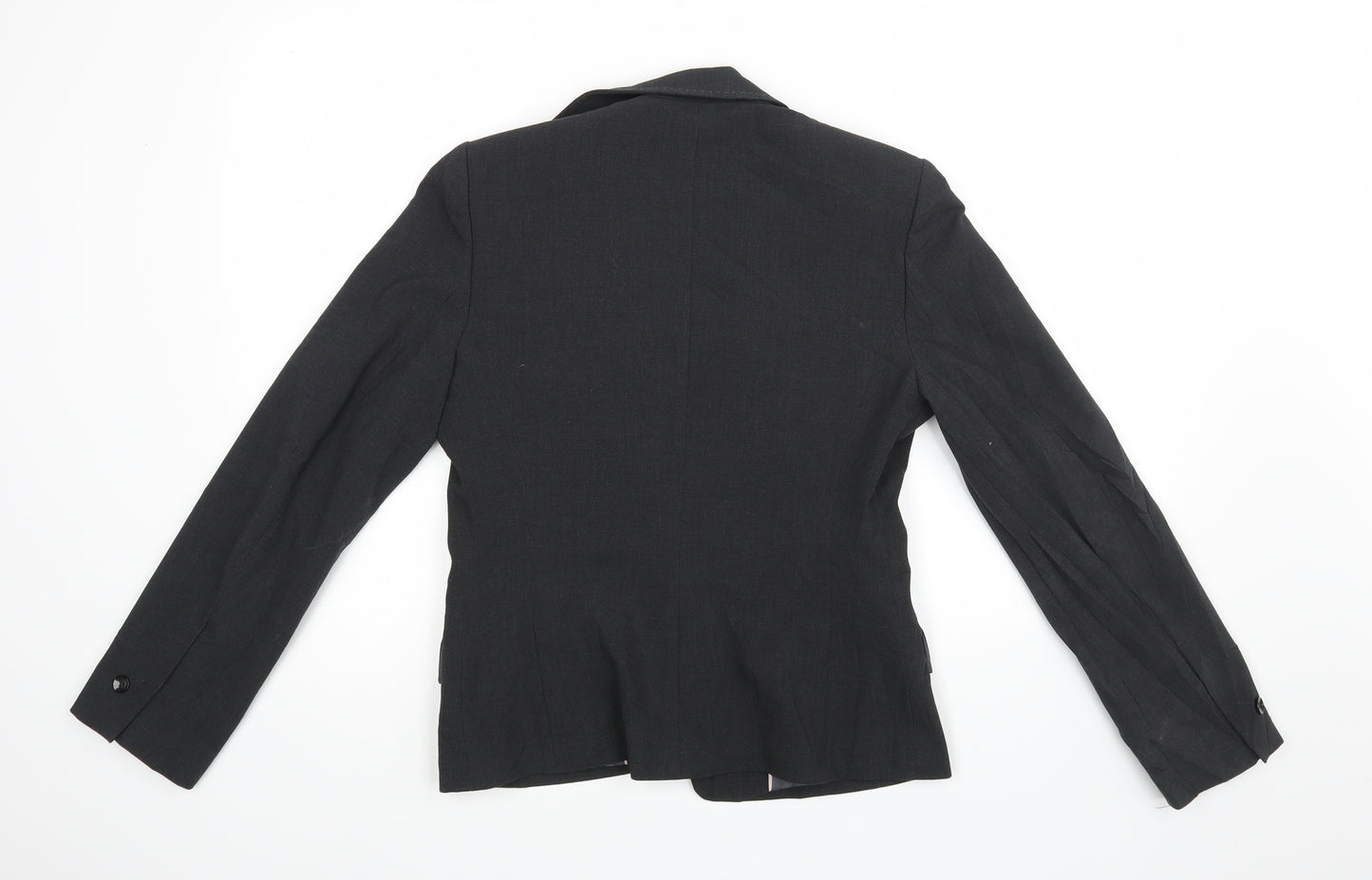 M&S Womens Grey   Jacket Blazer Size 10