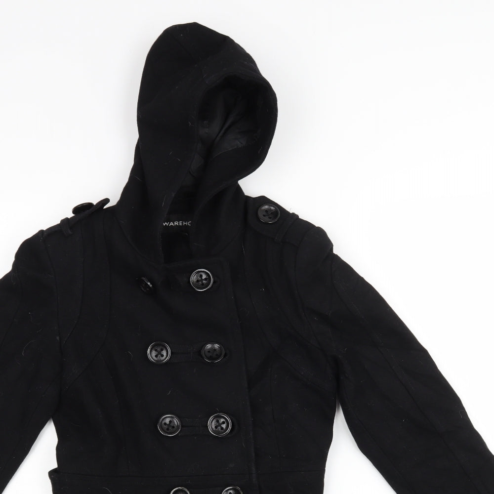 Warehouse Womens Black   Jacket  Size 6