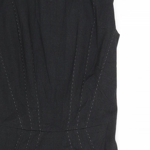M&S Womens Grey   Pencil Dress  Size 10