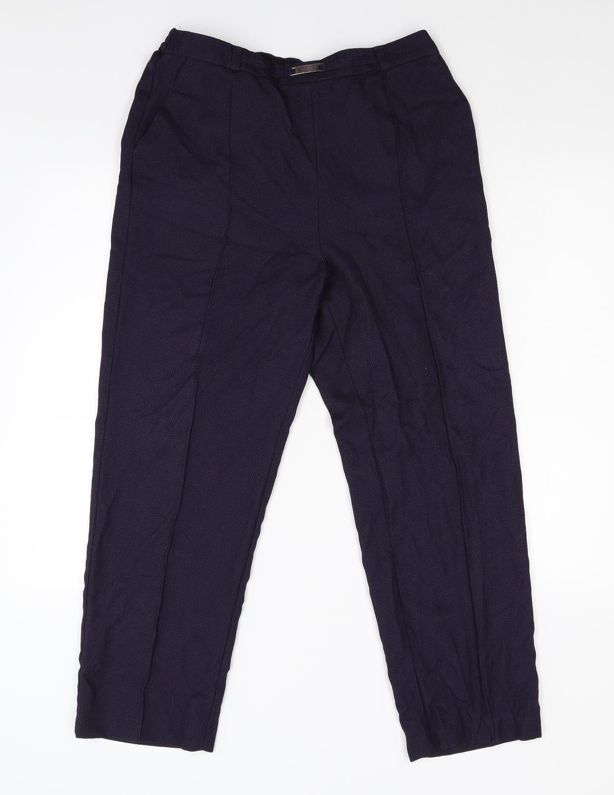 Honor Millburn Womens Blue   Trousers  Size 14 L27 in