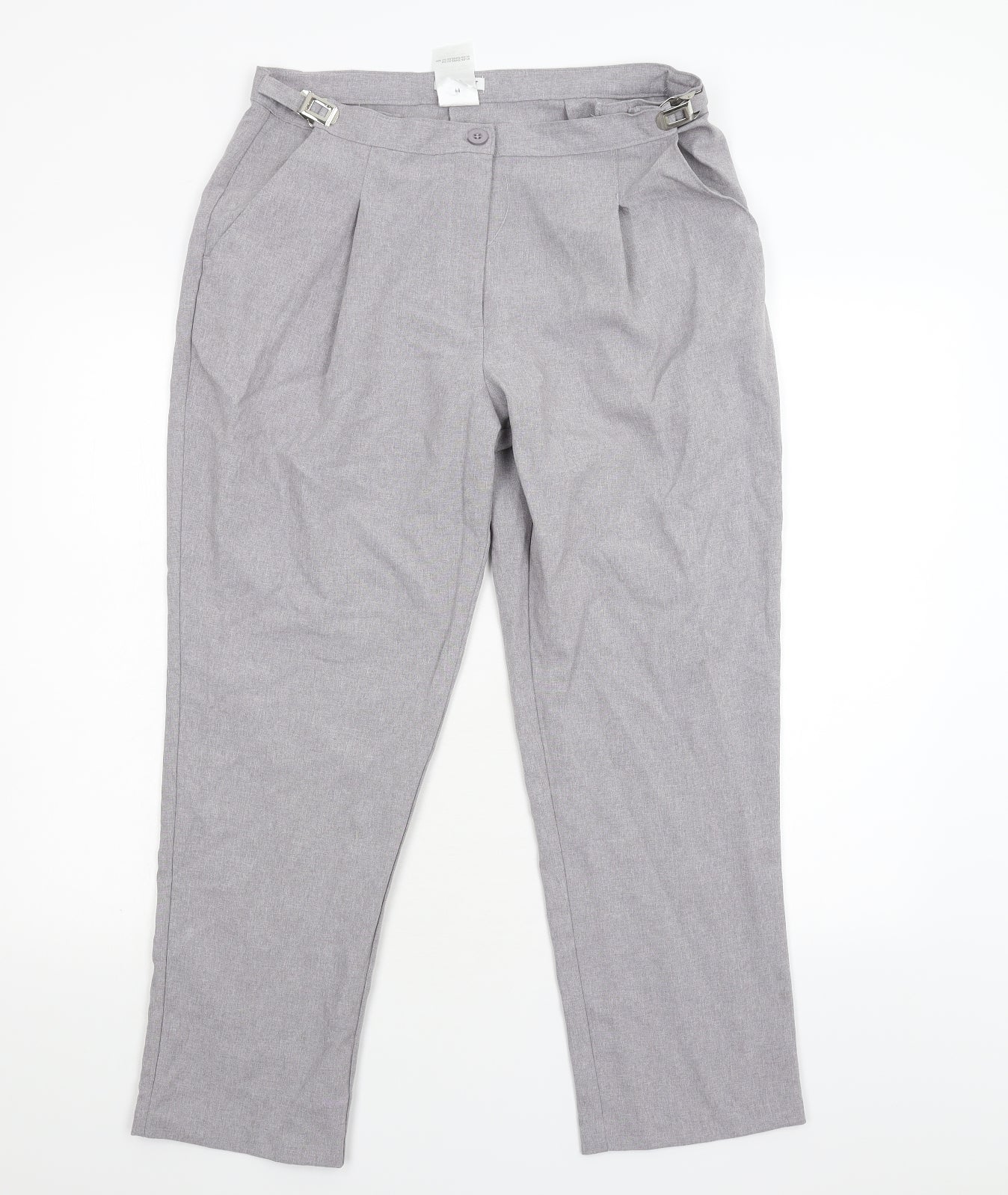 Damart Womens Grey   Chino Trousers Size 14 L26 in
