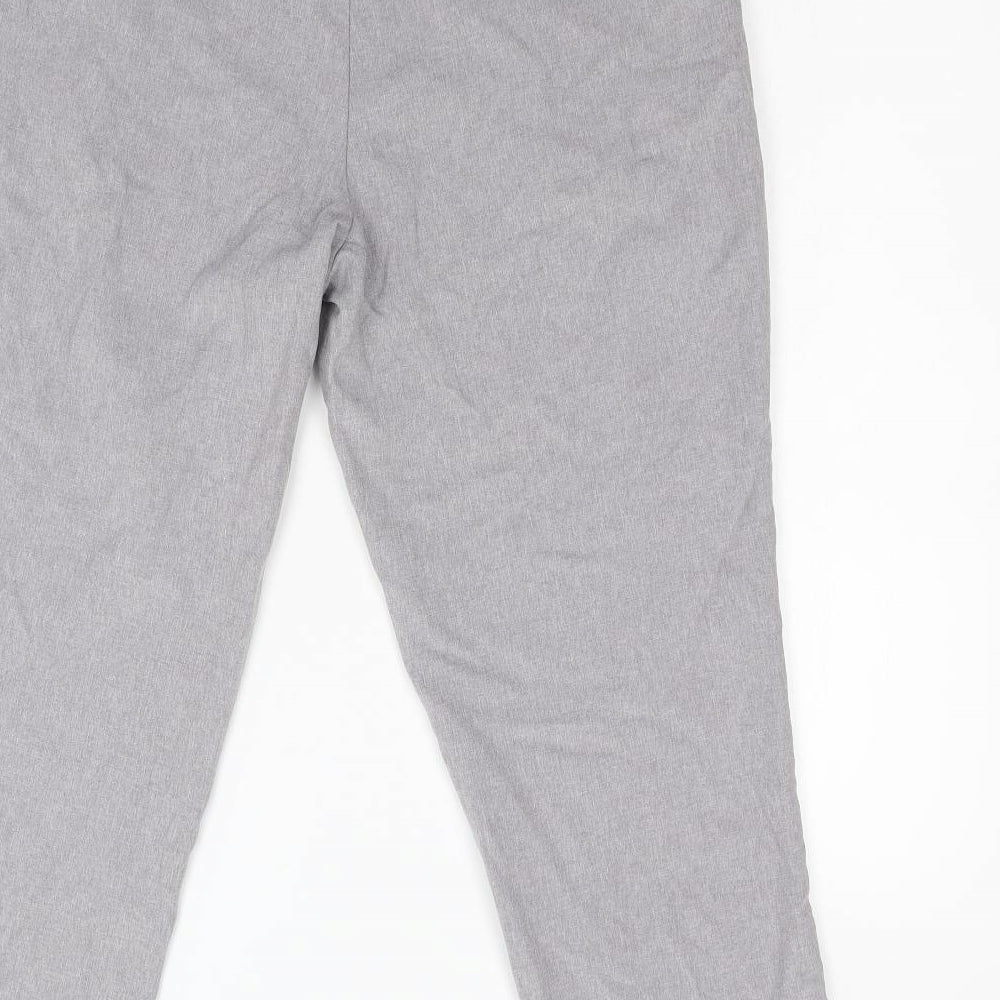 Damart Womens Grey   Chino Trousers Size 14 L26 in