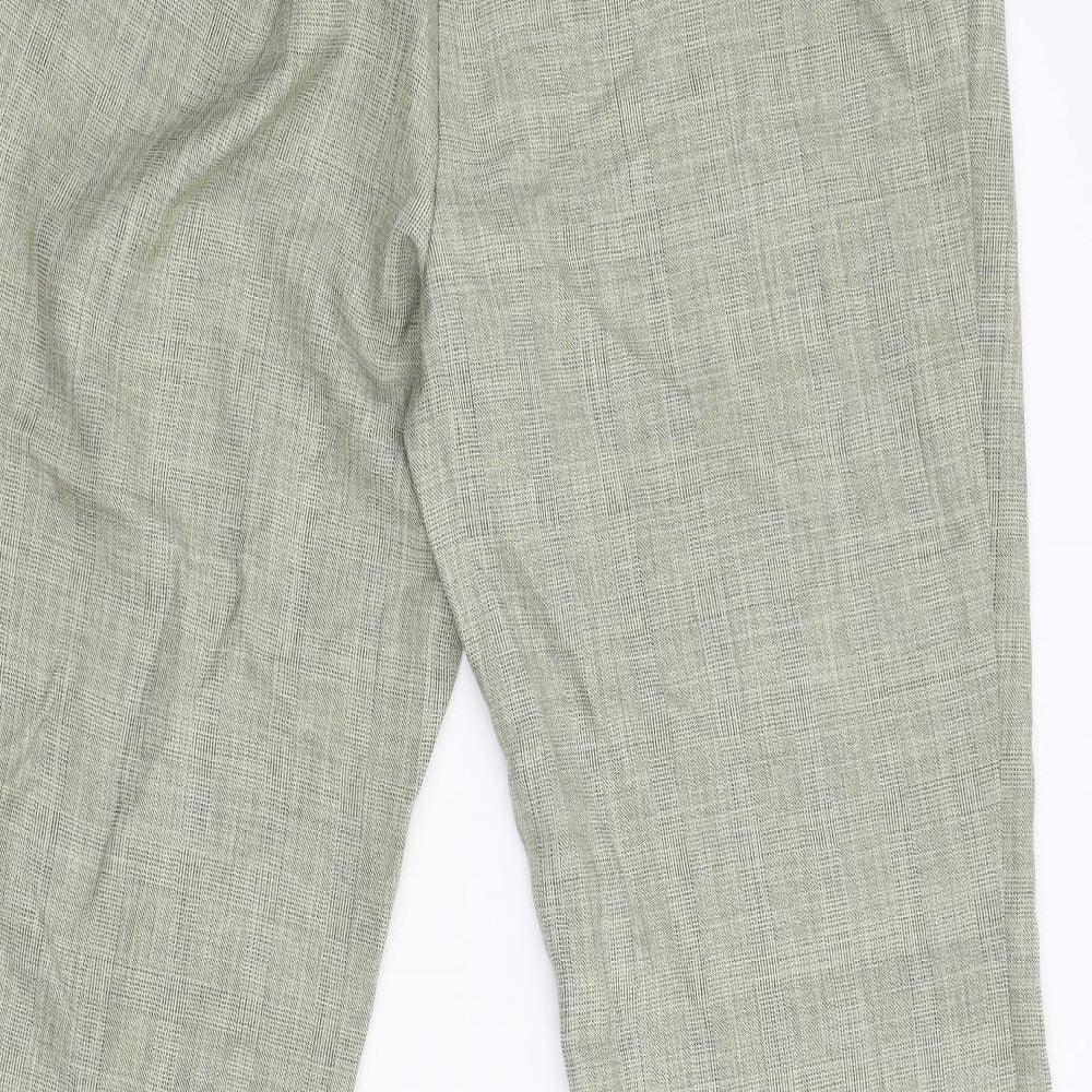 Marks & Spencer Womens Green   Trousers  Size 14 L29 in