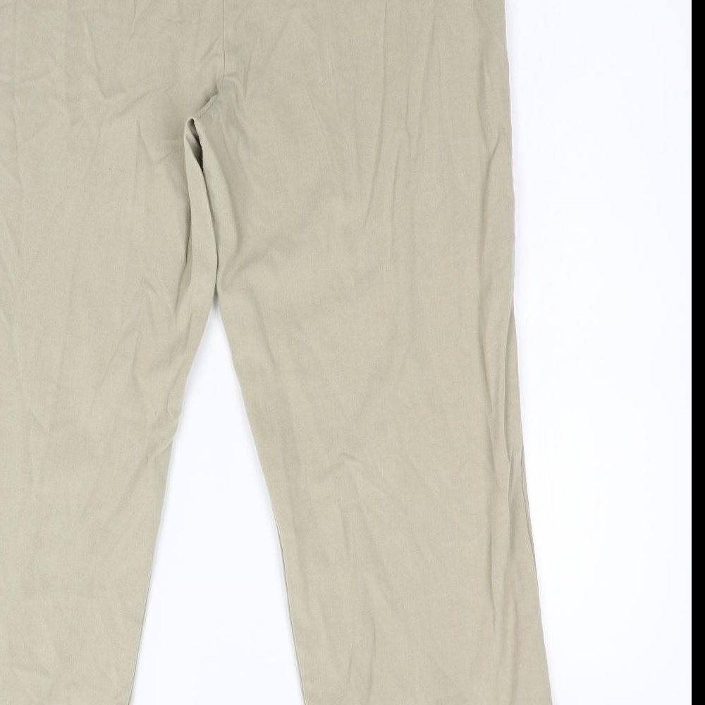 Autonomy Womens Beige   Trousers  Size 16 L26 in