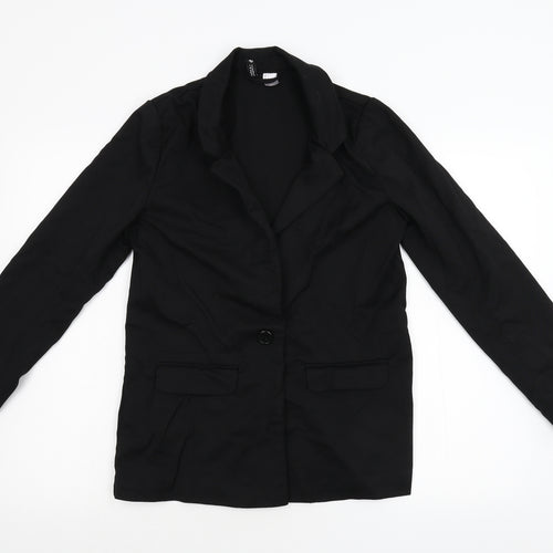 Divivded Womens Black   Jacket Blazer Size 8