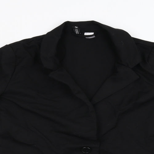 Divivded Womens Black   Jacket Blazer Size 8