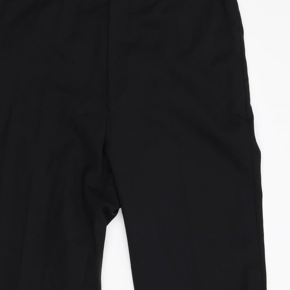 Jaeger Mens Black   Trousers  Size 36 L31 in