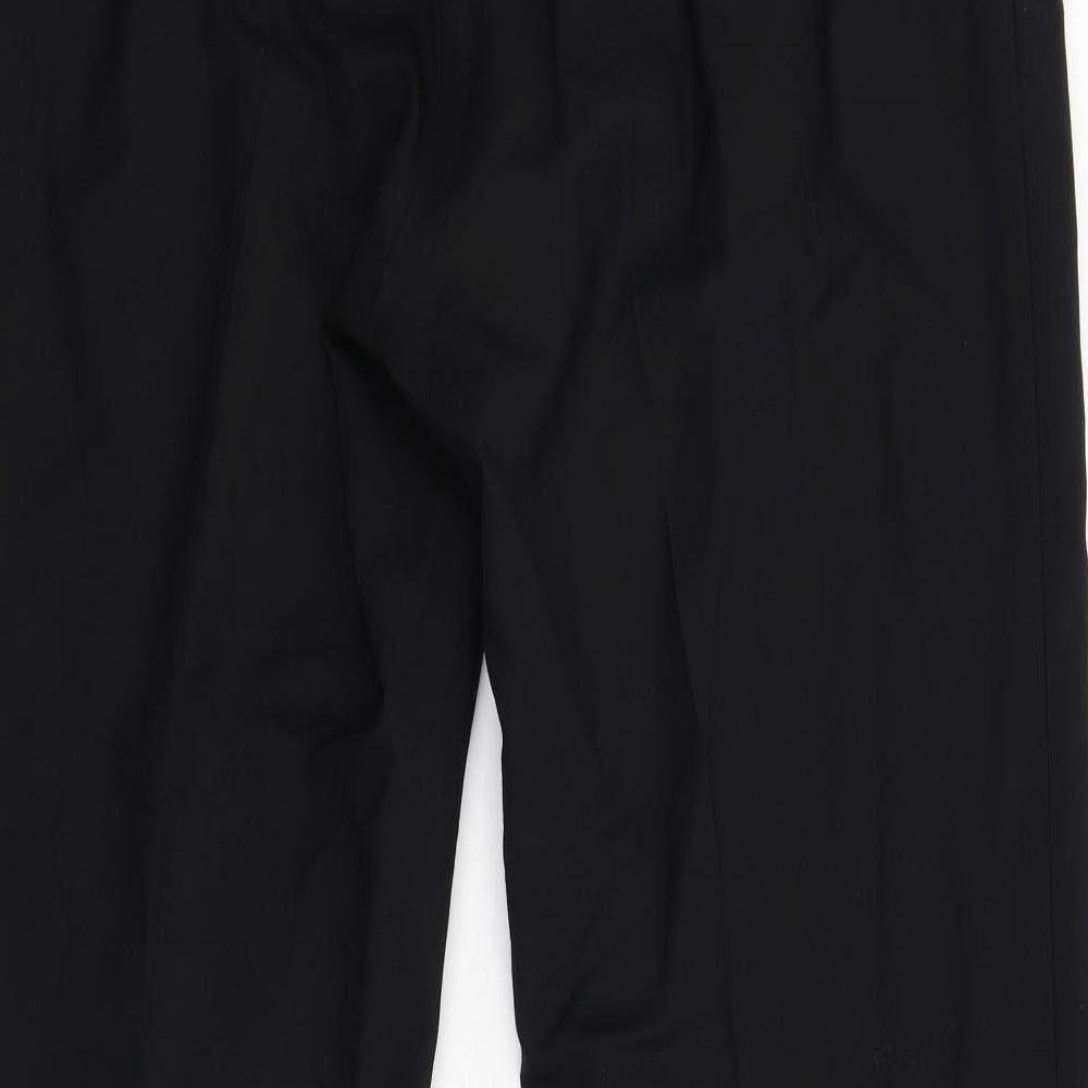 Jaeger Mens Black   Trousers  Size 36 L31 in