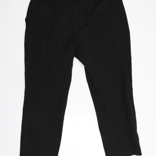 TU Womens Black   Trousers  Size 22 L29 in