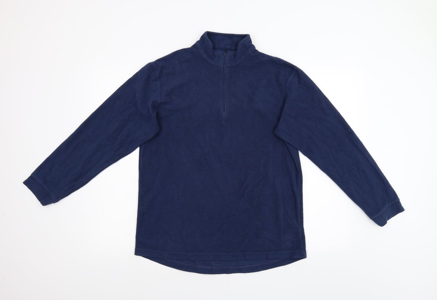 Quechua Mens Blue  Fleece Basic Casual Size S