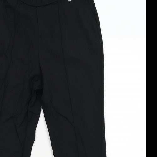 M&S Womens Black   Trousers  Size 12 L26 in