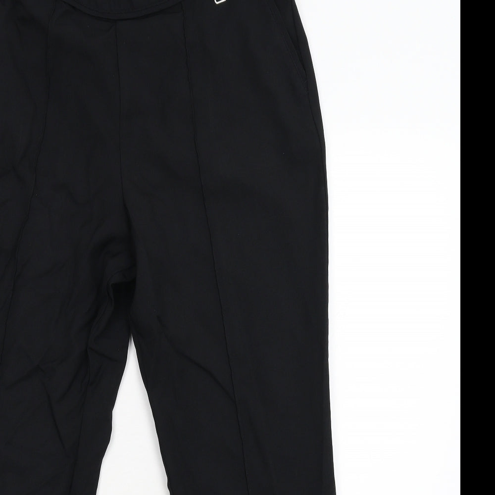 M&S Womens Black   Trousers  Size 12 L26 in