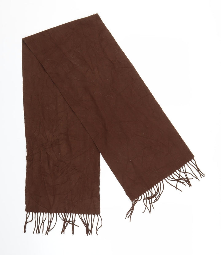 Preworn Unisex Brown    Scarf