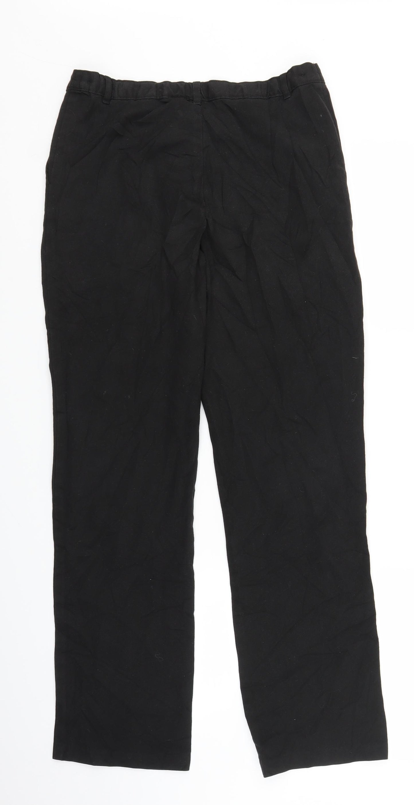 George Girls Black   Capri Trousers Size 14-15 Years