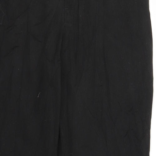 George Girls Black   Capri Trousers Size 14-15 Years