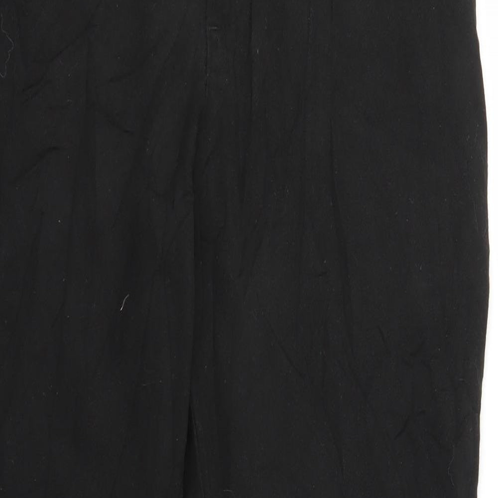 George Girls Black   Capri Trousers Size 14-15 Years
