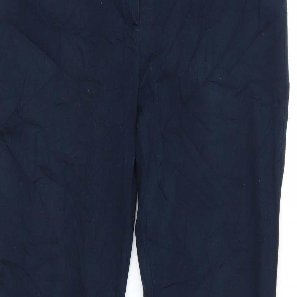 Zara Womens Blue   Chino Trousers Size 10 L30 in