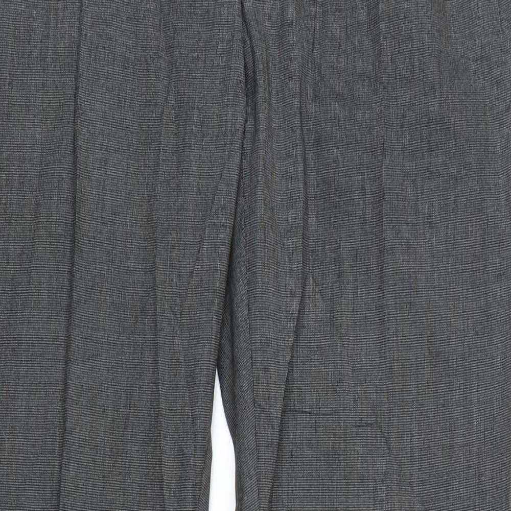 H&M Mens Grey   Trousers  Size 34 in L32 in