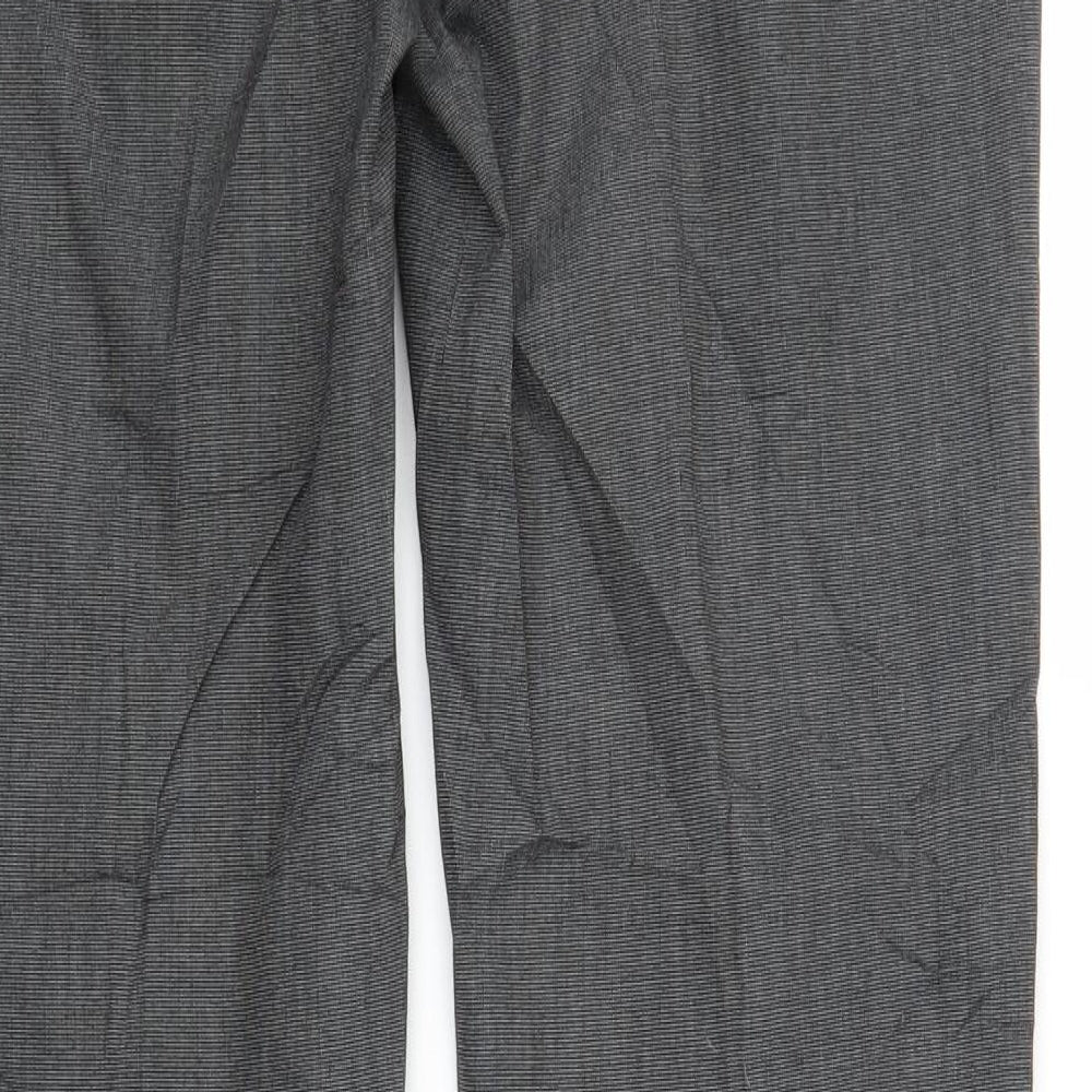H&M Mens Grey   Trousers  Size 34 in L32 in