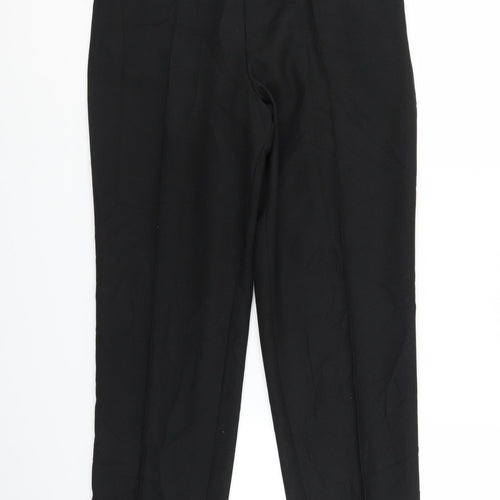 Marks and Spencer Womens Black   Trousers  Size 10 L25 in