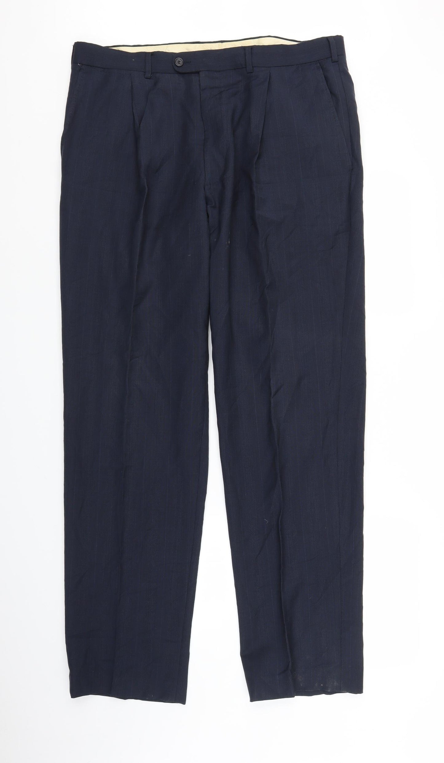 Preworn Mens Blue   Trousers  Size 36 in L32 in