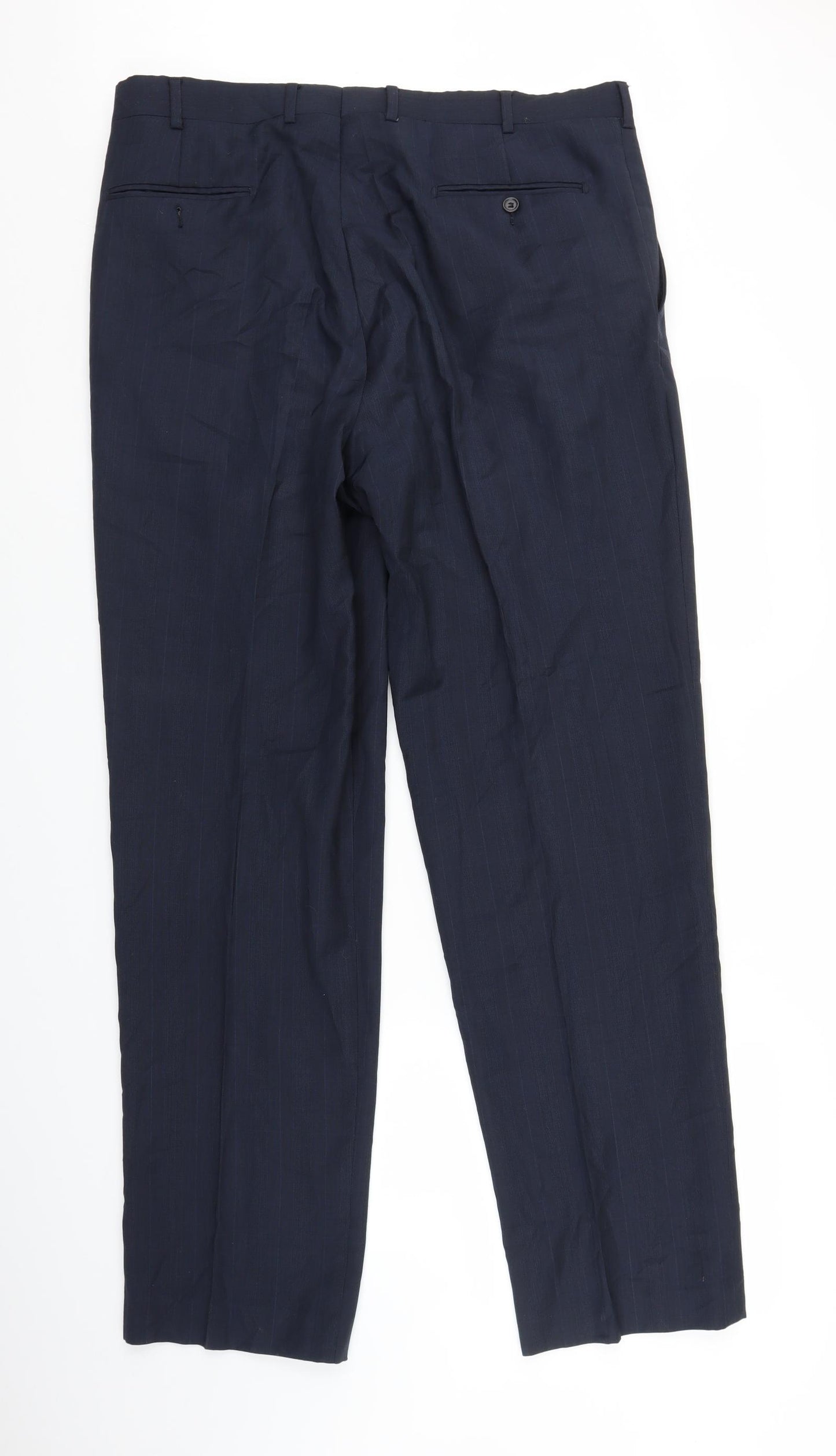 Preworn Mens Blue   Trousers  Size 36 in L32 in