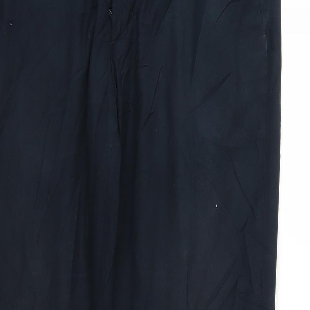 H&M Mens Blue   Trousers  Size 34 L30 in