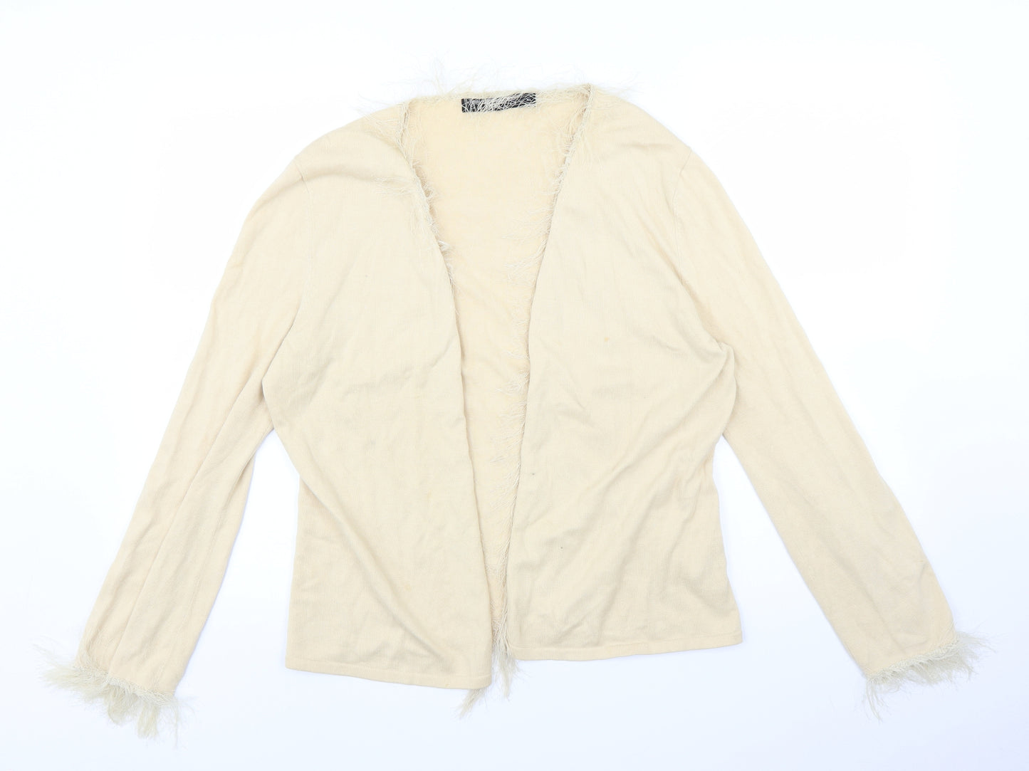Fenn Wright Manson Womens Ivory   Shrug Jumper Size XL