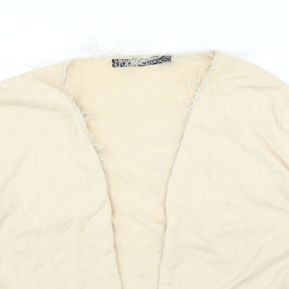 Fenn Wright Manson Womens Ivory   Shrug Jumper Size XL