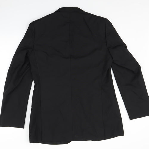 Dormie Mens Black   Jacket Suit Jacket Size 40