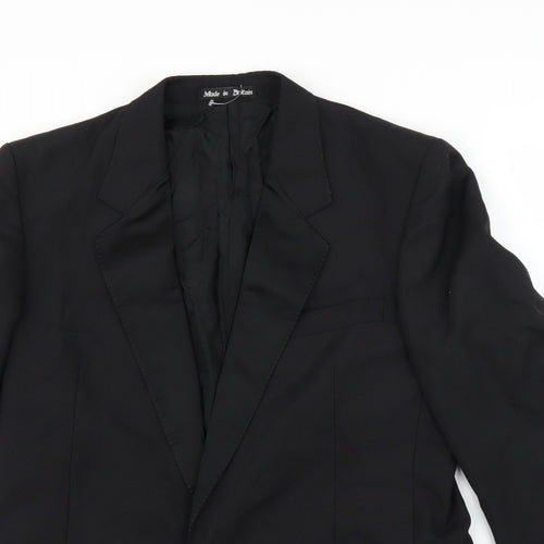 Dormie Mens Black   Jacket Suit Jacket Size 40