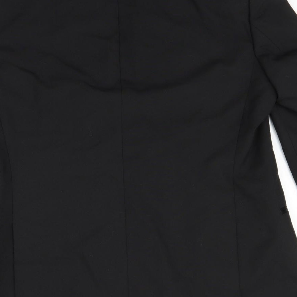 Dormie Mens Black   Jacket Suit Jacket Size 40